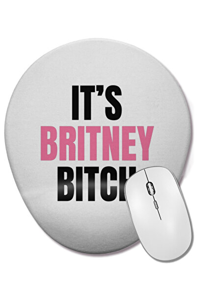 BASKI DÜNYASI ismail Abi Mouse Pad oval cadou cu suport pentru încheietura mâinii