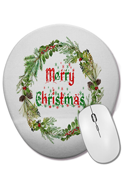 BASKI DÜNYASI Mouse Pad oval cu suport pentru încheietura mâinii, cu concept ...