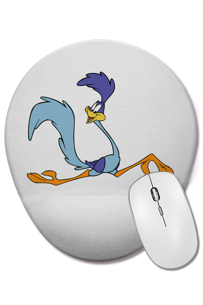 BASKI DÜNYASI Mouse Pad oval cu suport pentru încheietura mâinii din desene a...