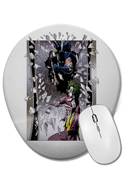 BASKI DÜNYASI Batman X Joker 3D Οβάλ Ποντικομαξιλαράκι με Στήριγμα Καρπού