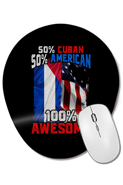 BASKI DÜNYASI 50% cubanez 50% american 100% minunat mouse pad oval pentru imi...