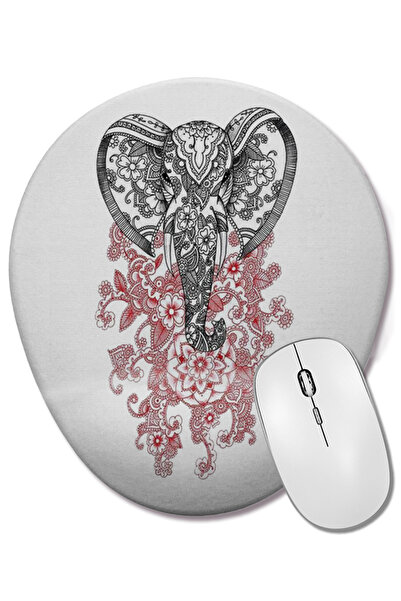 BASKI DÜNYASI Οβάλ ποντίκι με υποστήριξη καρπού Elefante