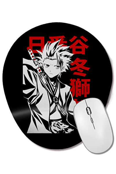BASKI DÜNYASI Mouse Pad oval cu suport pentru încheietura mâinii Anime Toshir...