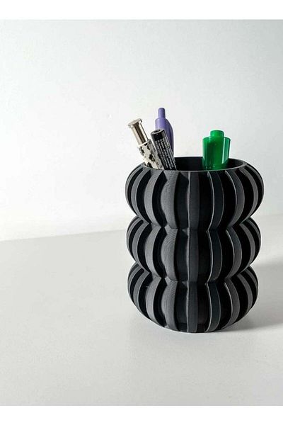 3D Brothers Renio Premium Desk Organizer - Stylish Pen and Pencl Holder