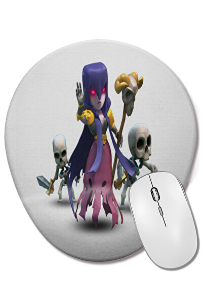 BASKI DÜNYASI Οβάλ ποντίκι ποντικοπληρώσεων με υποστήριξη καρπού Clash Of Clans