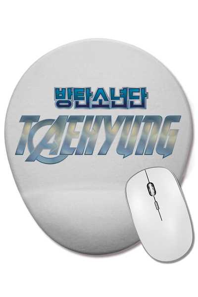 BASKI DÜNYASI Mouse Pad oval Taevenger cu suport pentru încheietura mâinii