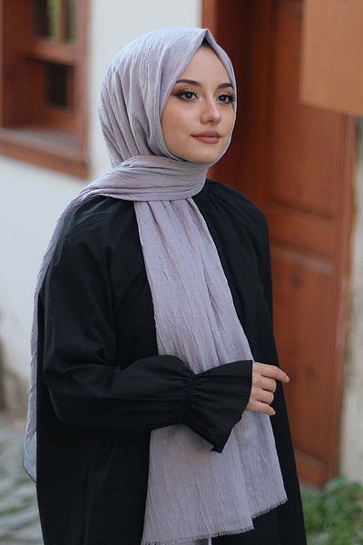 VaVscarfs Bamboo Shawl Light Gray
