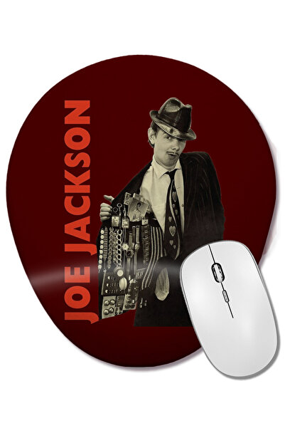 BASKI DÜNYASI Mouse Pad oval Joe Jackson cu suport pentru încheietura mâinii