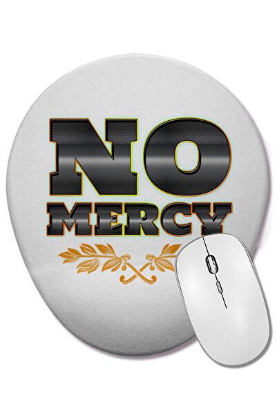 BASKI DÜNYASI Mouse Pad oval No Mercy 3 cu suport pentru încheietura mâinii