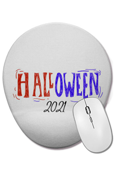 BASKI DÜNYASI Cadouri de Halloween pentru copii mici 2021 Mouse Pad oval cu s...