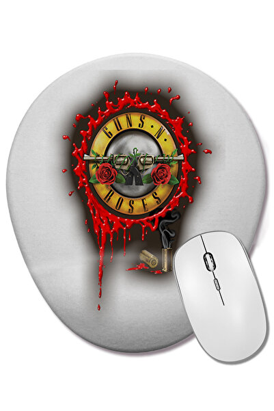 BASKI DÜNYASI Οβάλ ποντίκι ποντικοπολεμικής τεχνολογίας Guns n Roses με στήρι...