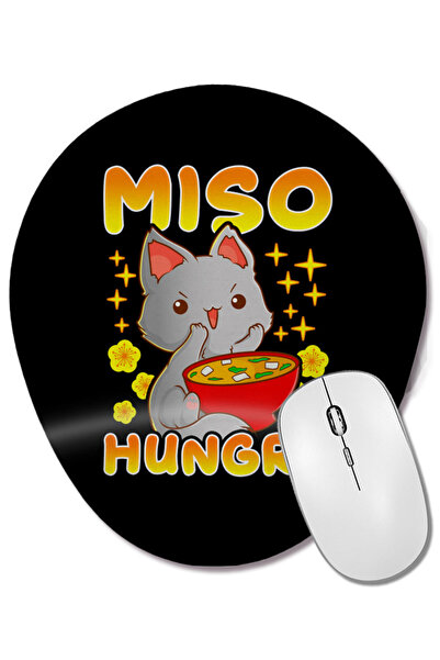 BASKI DÜNYASI Mouse Pad oval cu suport pentru încheietura mâinii, cu design K...