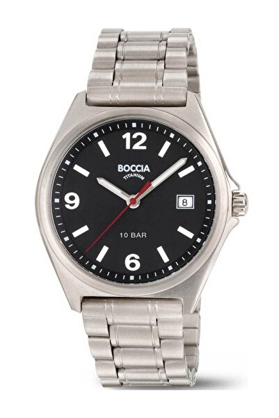 Boccia Ceas bărbătesc 3663-01, cuarț, 39mm, 10ATM