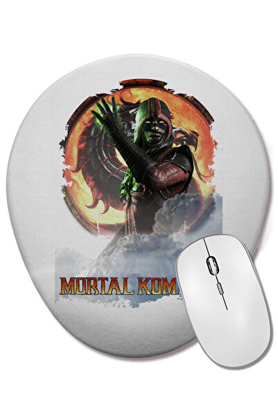 BASKI DÜNYASI Mortal Kombat 3 Ermac Game Mouse Pad oval cu suport pentru înch...