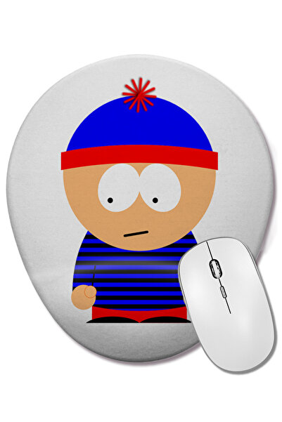 BASKI DÜNYASI South Park Eric Cartman 017 Οβάλ ποντίκι με υποστήριξη καρπού