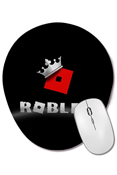 BASKI DÜNYASI Mouse Pad oval Roblox King cu suport pentru încheietura mâinii