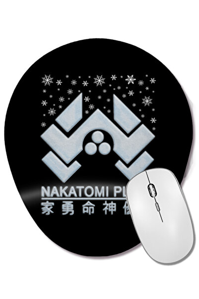 BASKI DÜNYASI Mouse Pad oval cu suport pentru încheietura mâinii, cu logo-ul ...