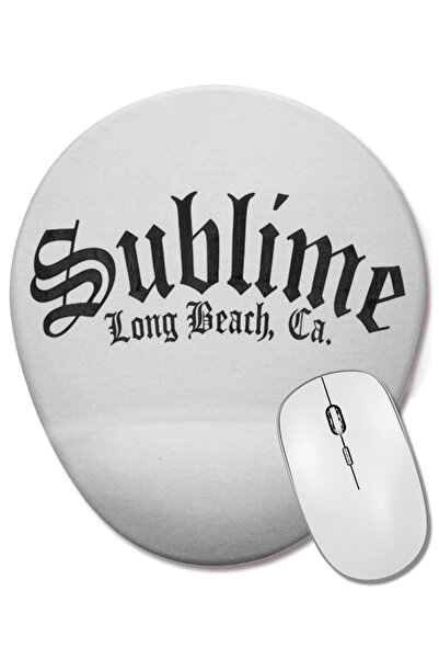 BASKI DÜNYASI Mouse Pad oval Sublime cu suport pentru încheietura mâinii