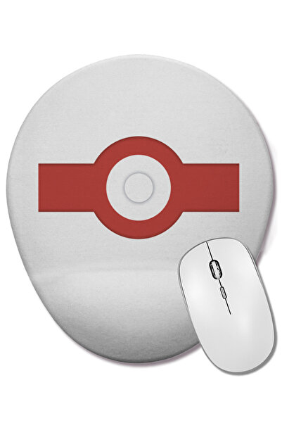 BASKI DÜNYASI Mouse Pad oval Pokemon Go Reide cu suport pentru încheietura mâ...