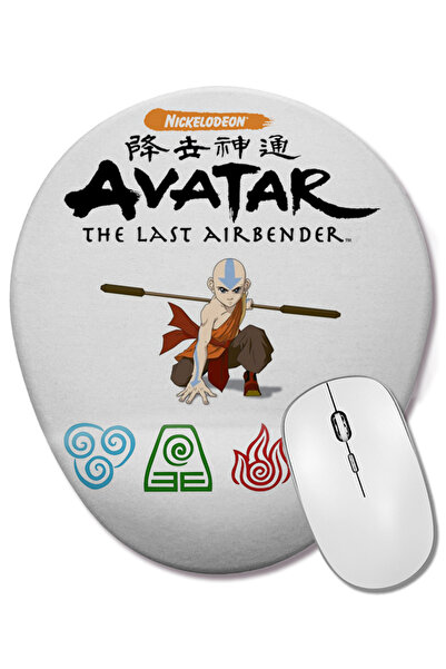 BASKI DÜNYASI Mouse Pad oval cu suport pentru încheietura mâinii, cu elemente...