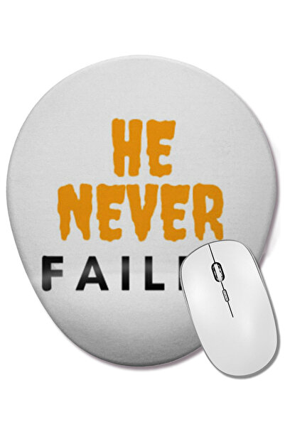 BASKI DÜNYASI ȘI NU A EȘUEZAT niciodată Mouse Pad oval cu suport pentru înche...