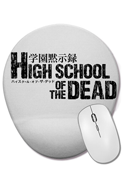 BASKI DÜNYASI Highschool Of The Dead Takashi Komuro Mouse Pad oval cu suport pentru încheietura mâinii