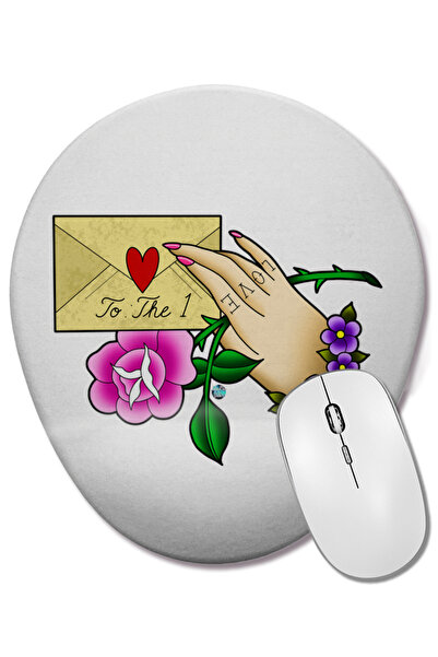 BASKI DÜNYASI Mouse Pad oval cu suport pentru încheietura mâinii Taylor Swift...