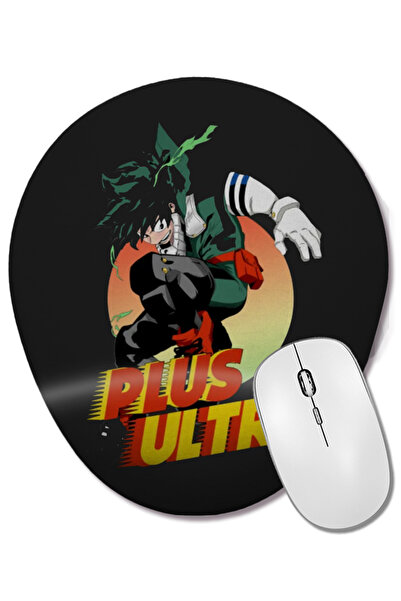 BASKI DÜNYASI Deku Plus Ultra 01 Mouse Pad oval cu suport pentru încheietura mâinii
