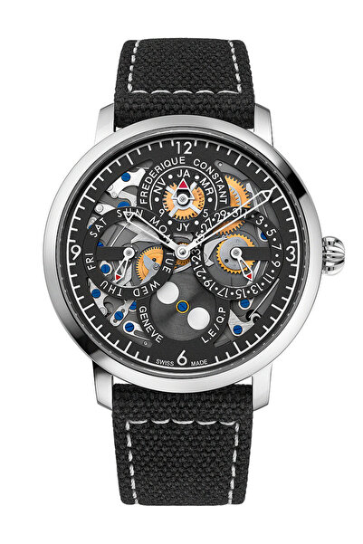 Frederique Constant FC-775PS4S6 Mens Watch Slimline Perpetual Calendar 42mm 3ATM