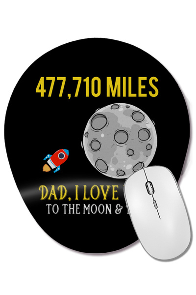 BASKI DÜNYASI Ziua Tatălui, Tată, Te iubesc până la Lună și înapoi, Mouse Pad...