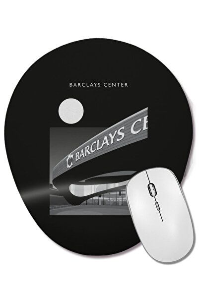 BASKI DÜNYASI Mouse Pad oval Barclays Center cu suport pentru încheietura mâinii