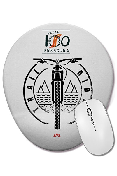 BASKI DÜNYASI Οβάλ ποντίκι ποντικοποδήλατο Grupo Pedal 100 Frescura με στήριγ...