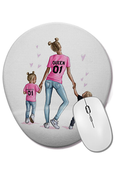 BASKI DÜNYASI Δώρο για την Ημέρα της Μητέρας 02 Οβάλ ποντίκι με υποστήριξη κα...