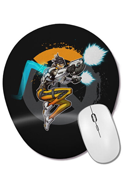 BASKI DÜNYASI Οβάλ ποντίκι ποντικοπολεμικής χρήσης Overwatch One Fanart Trace...
