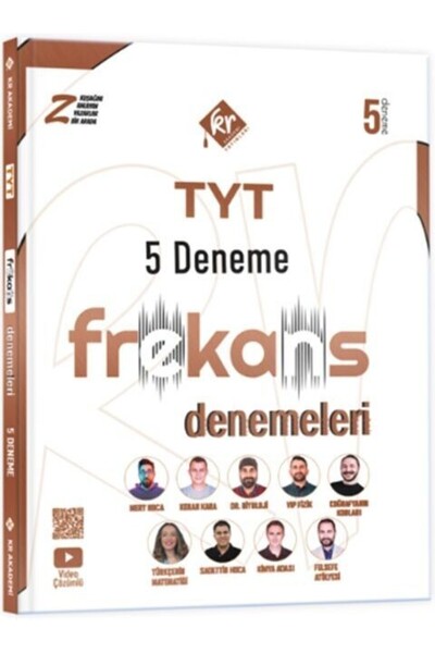 Ankara Kitap Merkezi TYT 5 Frekans Denemeleri KR Akademi
