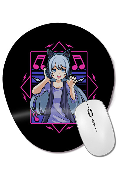 BASKI DÜNYASI Ακουστικά Vaporwave Japanese Anime Girl Punk Kawaii Manga με οβ...