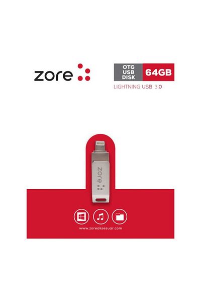 zore 3.0 لايتنينج Otg 64 جيجابايت