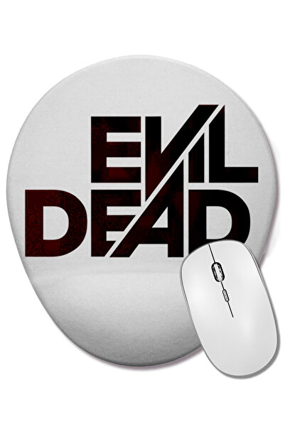 BASKI DÜNYASI Evil Dead Mouse Pad oval cu suport pentru încheietura mâinii