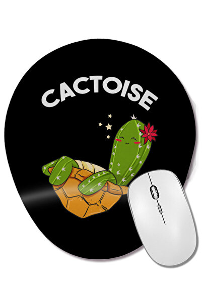 BASKI DÜNYASI Mouse Pad oval cu suport pentru încheietura mâinii, combinație ...