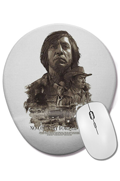 BASKI DÜNYASI Mouse Pad oval cu suport pentru încheietura mâinii