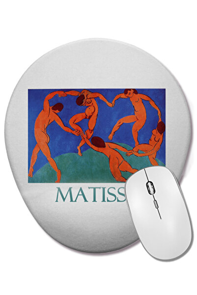 BASKI DÜNYASI Dance II 1910 από τον Henri Matisse Οβάλ ποντίκι με υποστήριξη ...