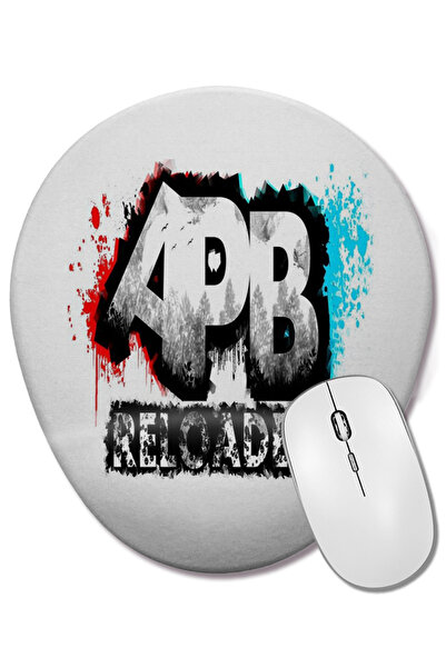 BASKI DÜNYASI Mouse Pad oval Apb Reloaded cu suport pentru încheietura mâinii