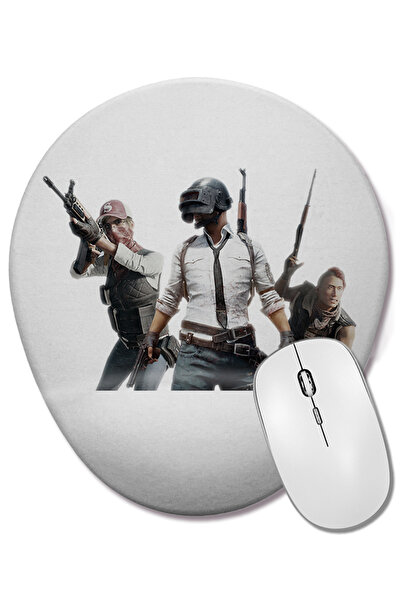 BASKI DÜNYASI PlayerUnknown's Battlegrounds Pubg 04 Mouse Pad oval cu suport ...