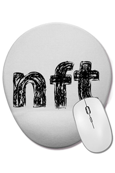 BASKI DÜNYASI Mouse Pad oval cu suport pentru încheietura mâinii, cadou pentr...