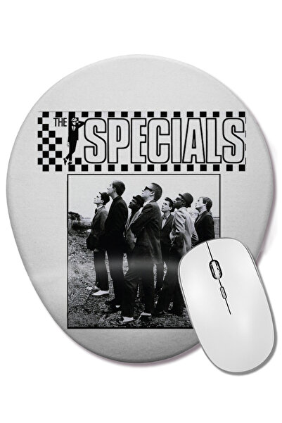 BASKI DÜNYASI Mouse Pad oval The Specials Ska cu suport pentru încheietura mâ...