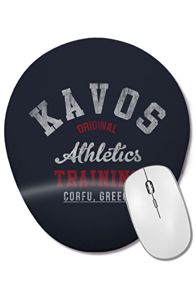 BASKI DÜNYASI Mouse Pad oval pentru antrenament atletic Kavos Original cu sup...