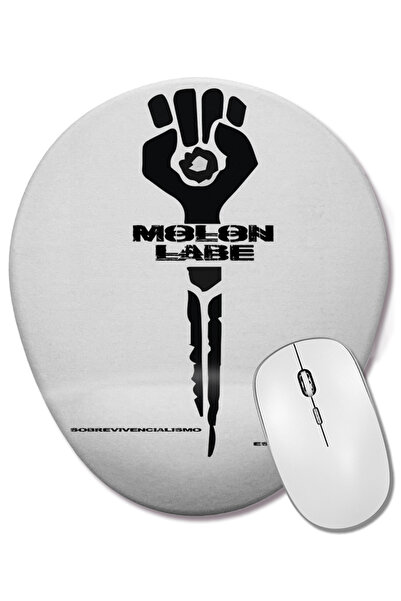 BASKI DÜNYASI Molon Power Овална подложка за мишка с опора за китката