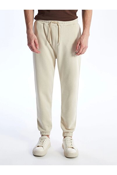 LC Waikiki Ανδρικό παντελόνι με χοντρό κορμό BEIGE Standard Fit