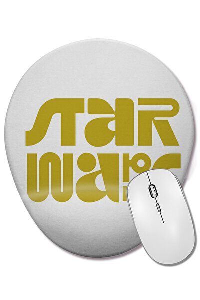 BASKI DÜNYASI Mouse Pad oval Starwards cu suport pentru încheietura mâinii