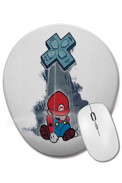 BASKI DÜNYASI Οβάλ ποντίκι με υποστήριξη καρπού Mario 5